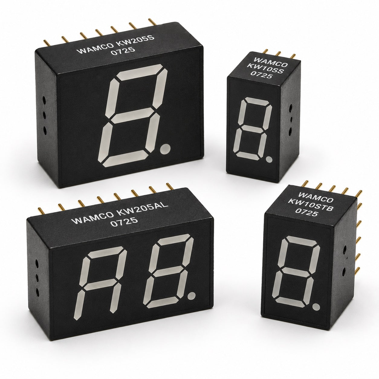 AI Generated Aircraft Digital Display Digits Collection Image