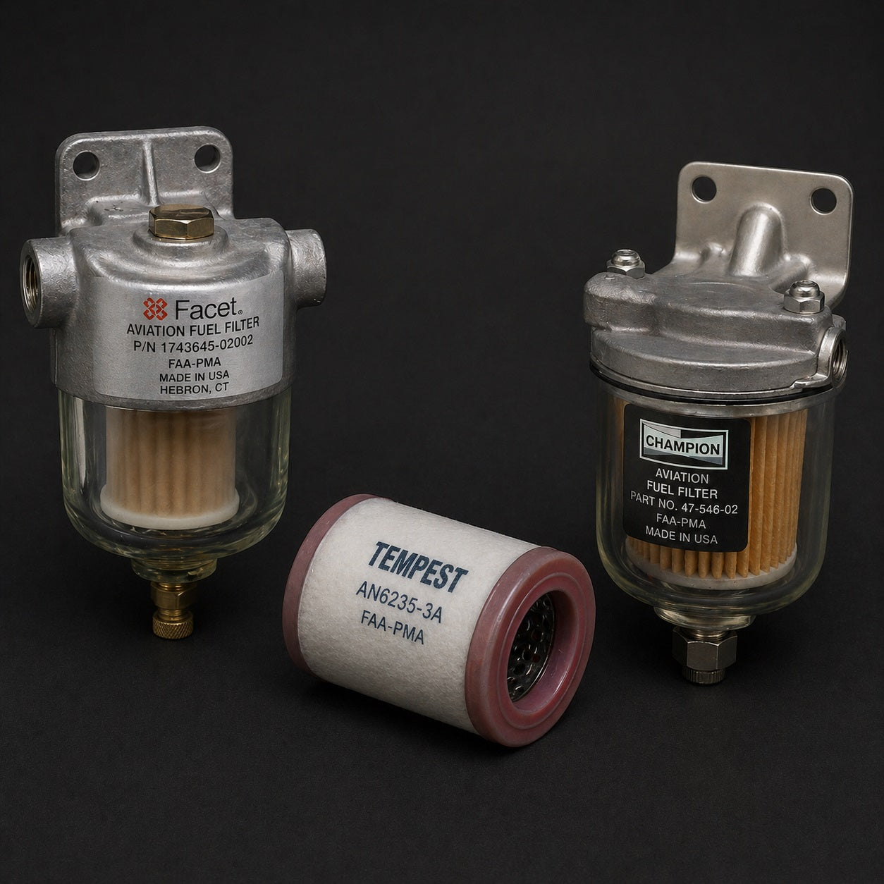 Aircraft Filter Components Aircraft Fuel Filters | Aviation Fuel System Filters & Strainers ...