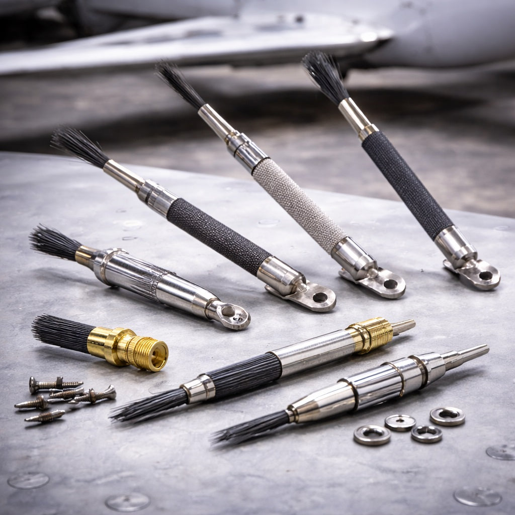 AI Generated Aircraft Static Dischargers / Static Wicks Collection Image