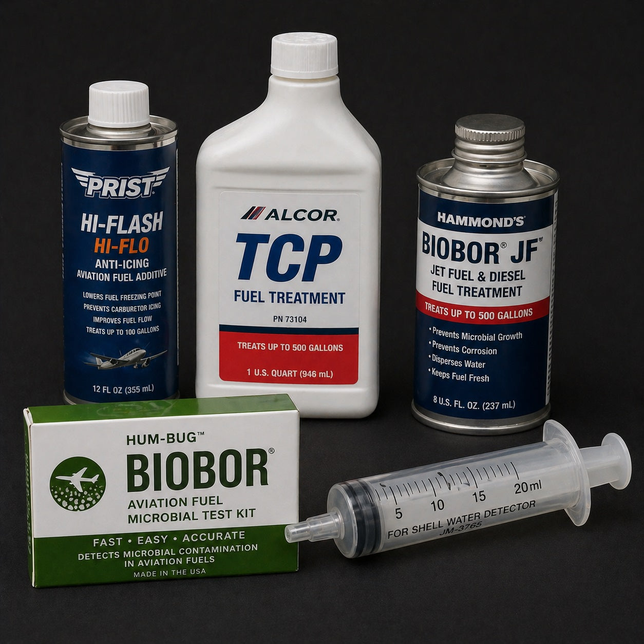 AI Generated Aviation Fuel Products Collection Image