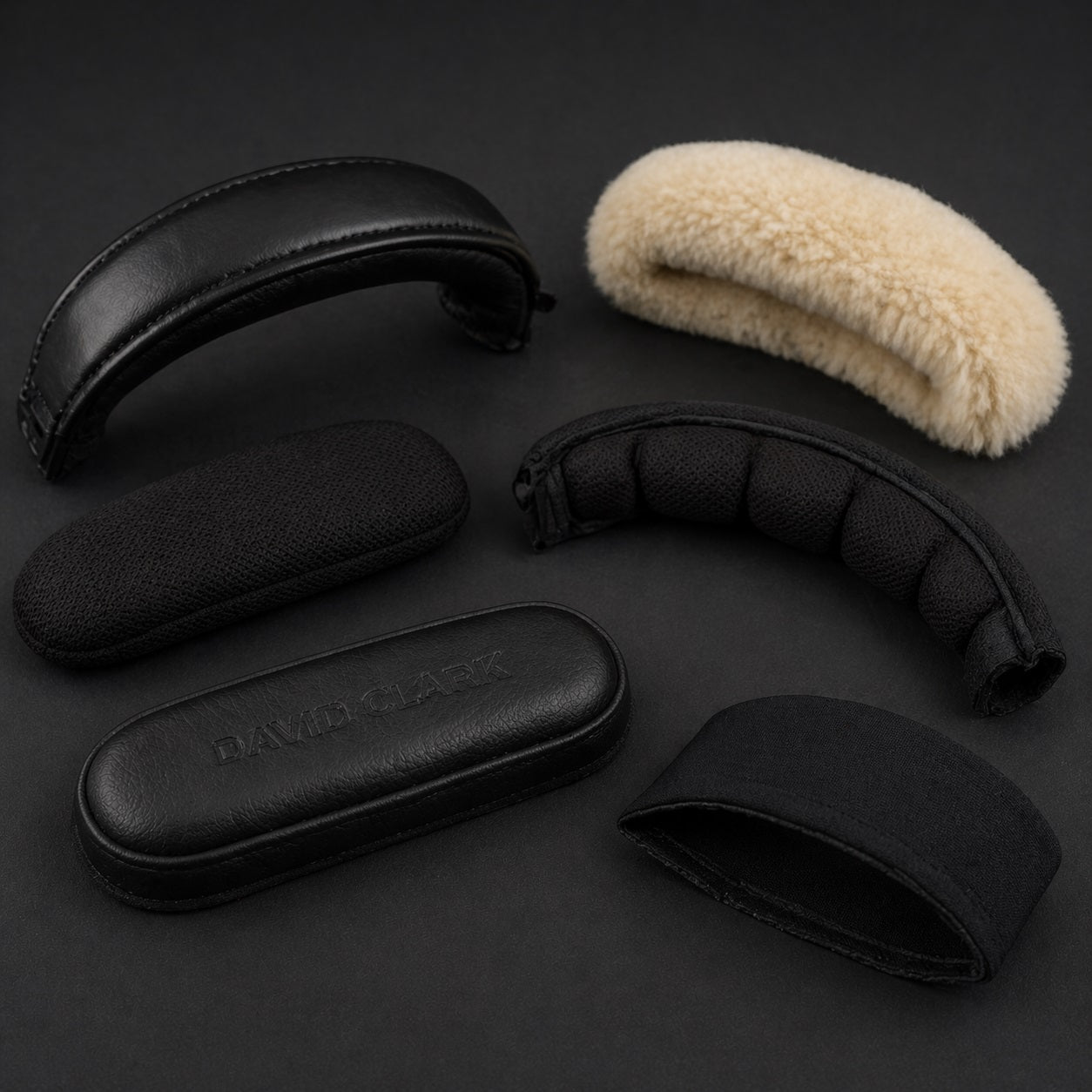AI Generated Aviation Headset Headpads Collection Image 