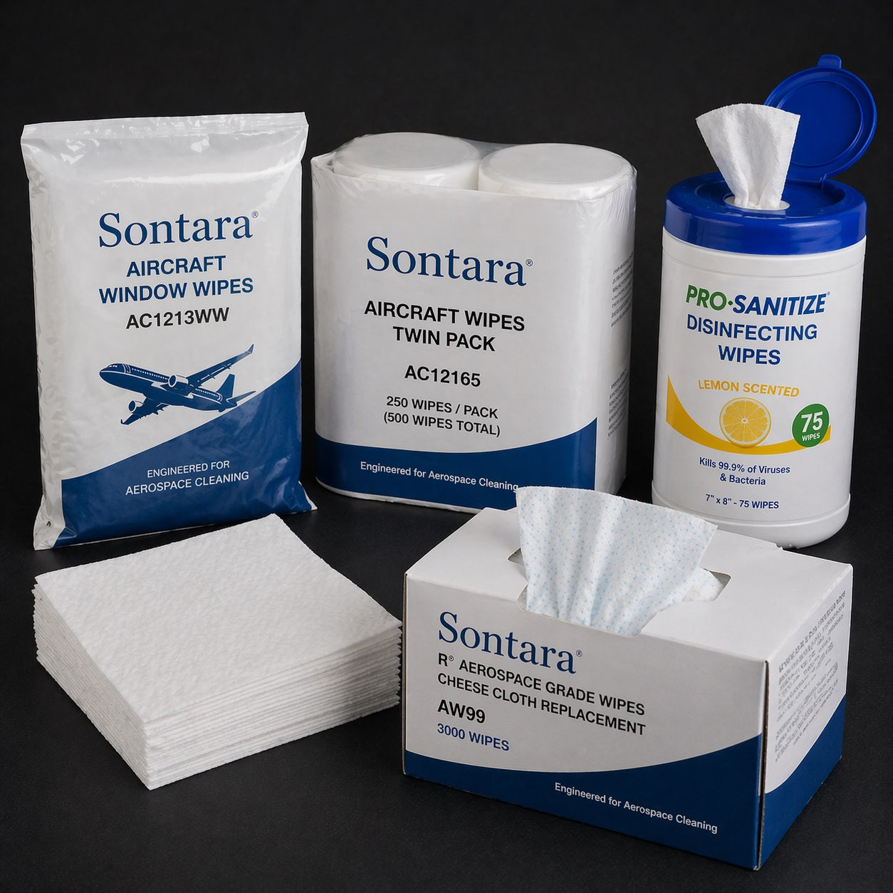AI Generated Detailing Wipes and Towels Collection Image