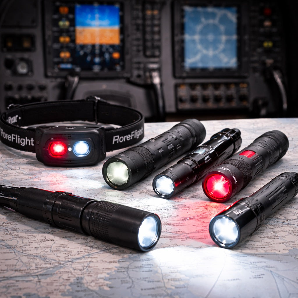 AI Generated Flashlights Collection Image