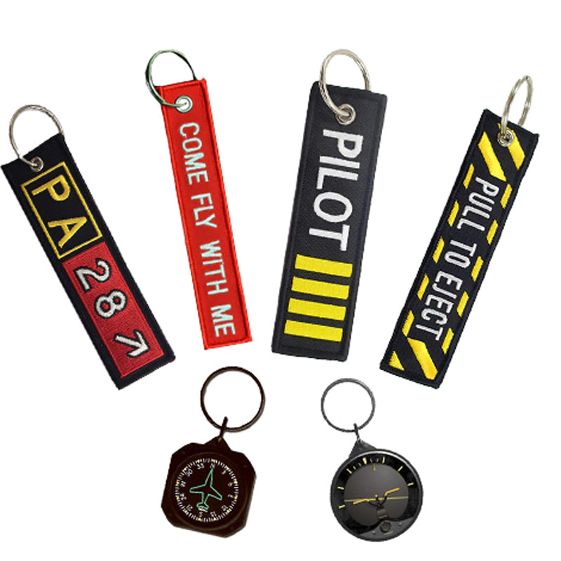 Fly Icon Keychain Aviation Keychains – Unique Pilot Gifts & Remove Before Flight Tags ...
