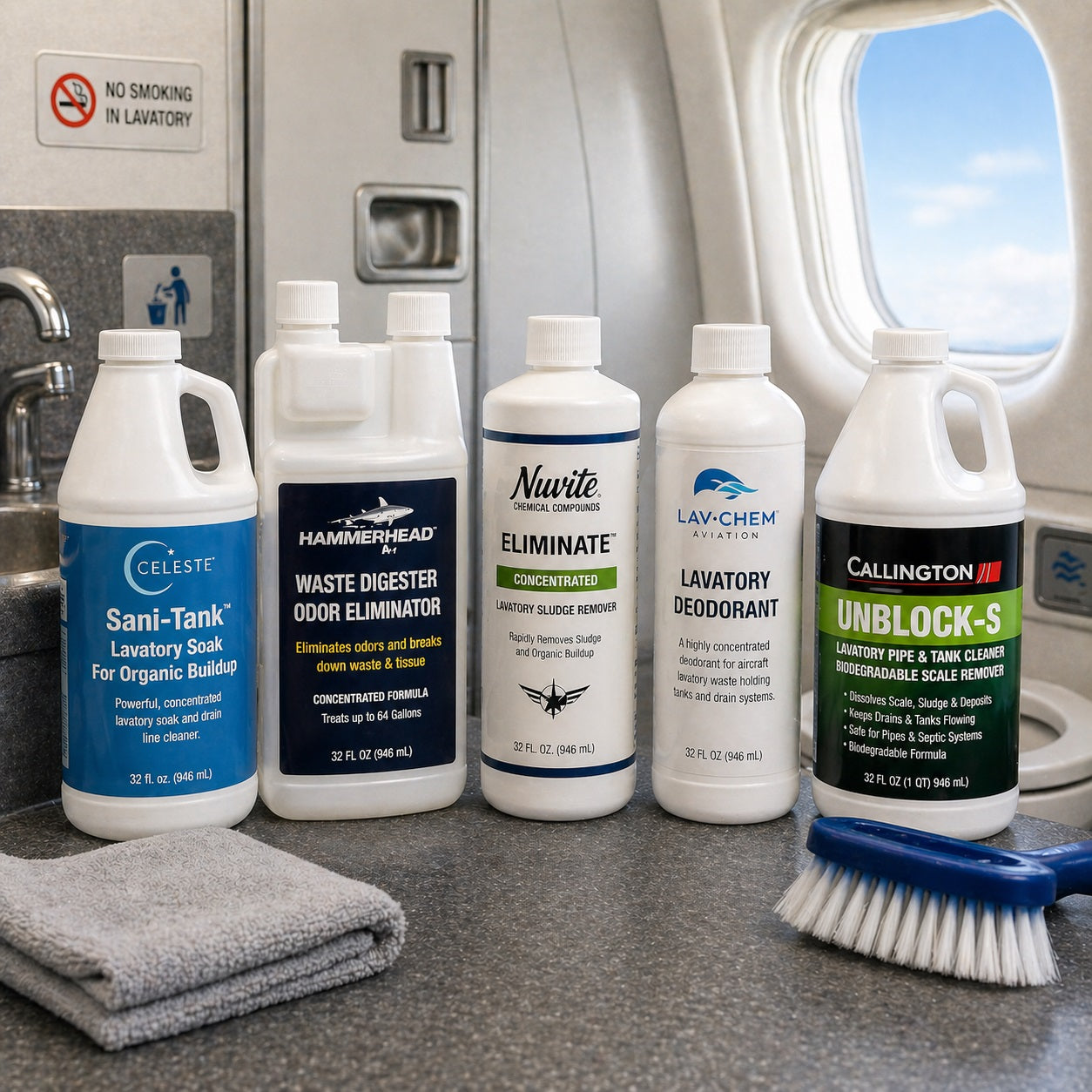 AI Generated Lavatory Products Collection Image