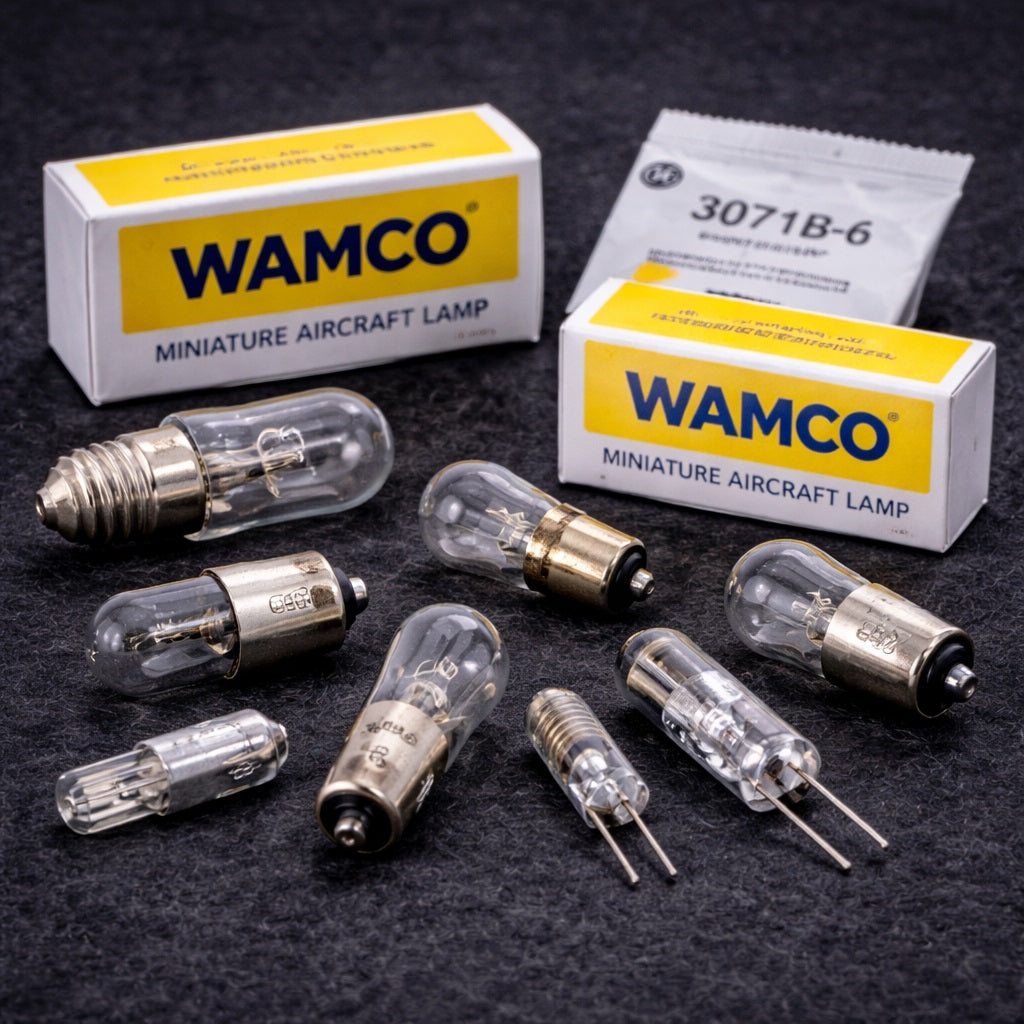 AI Generated Miniature Aircraft Lamps Collection Image