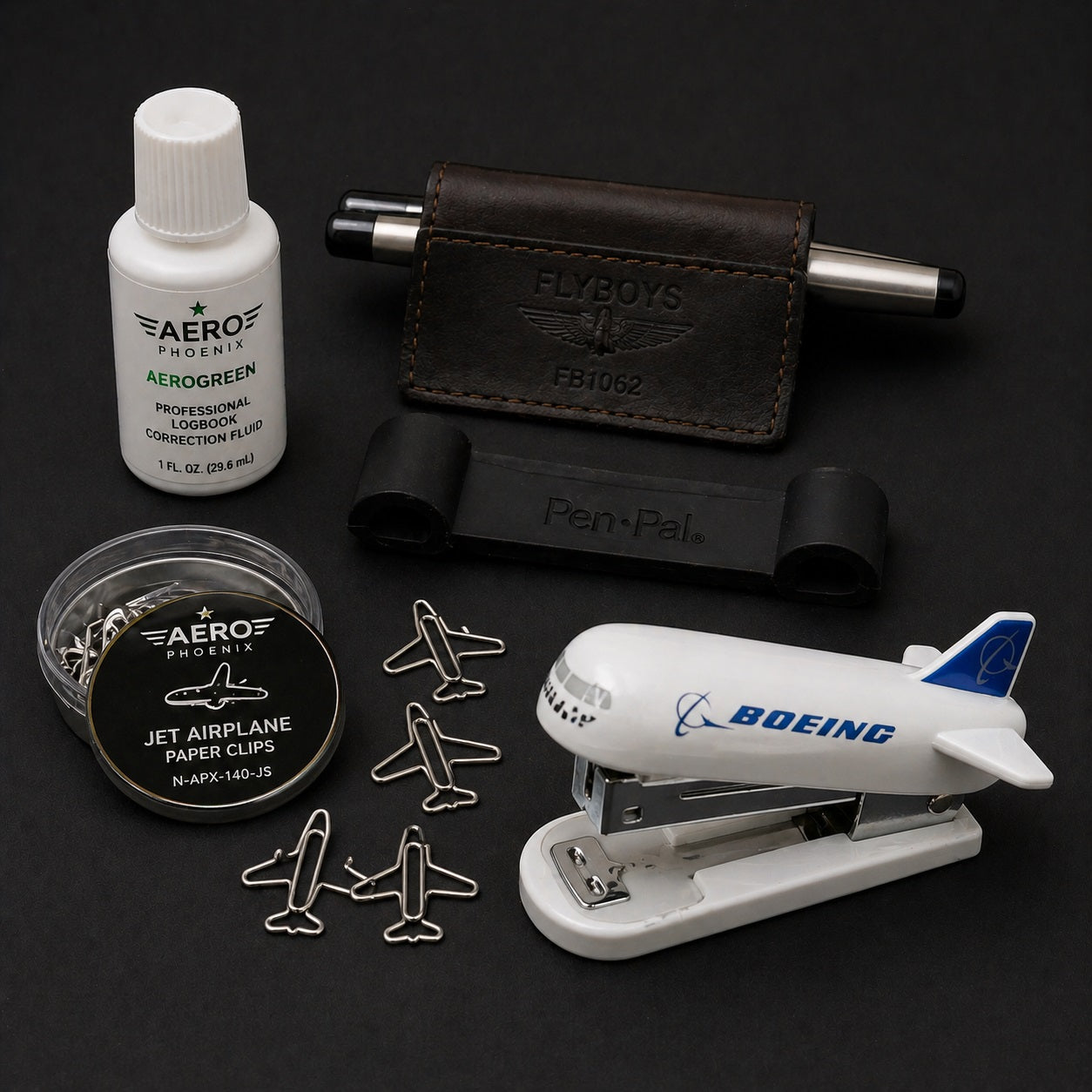 AI Generated Office Supplies Collection Image