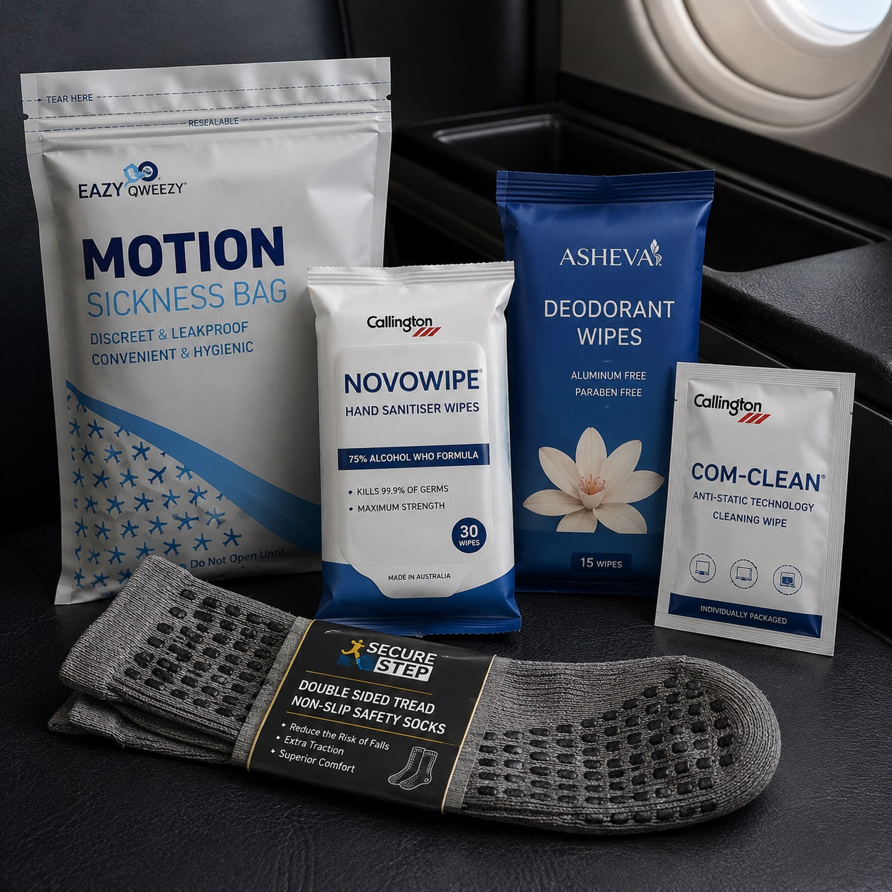 AI Generated Passenger Supplies Collection Image