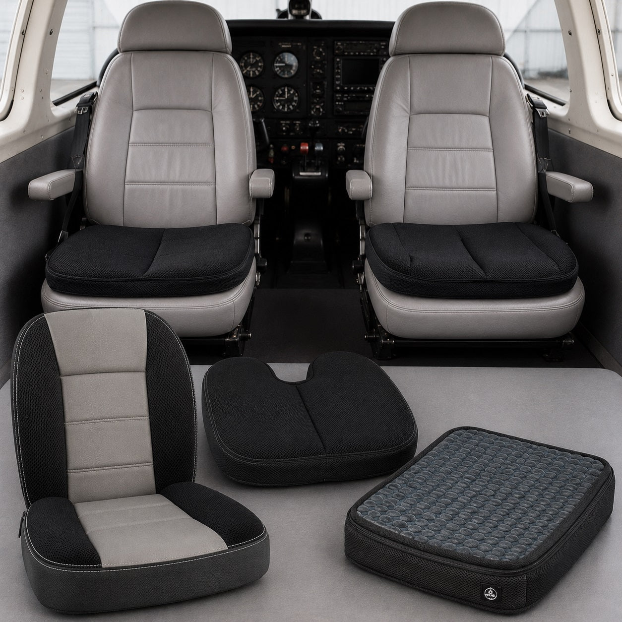 AI Generated Pilot Seats Collection Image