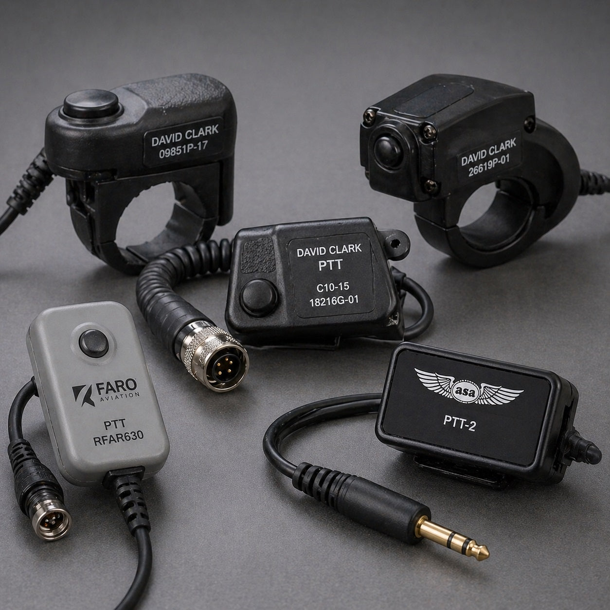 AI Generated Push To Talk Switches Collection Image