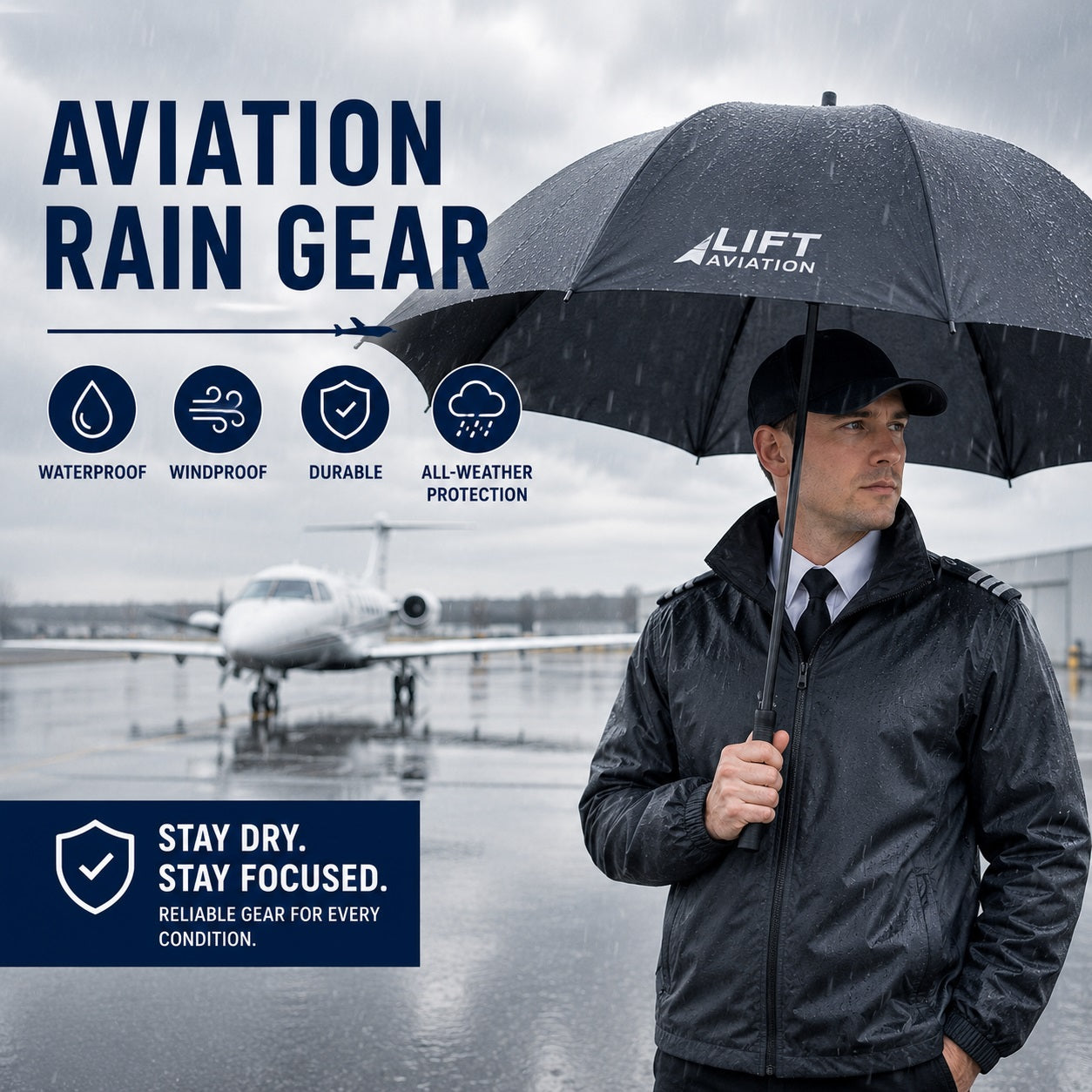 AI Generated Rain Gear Collection Image