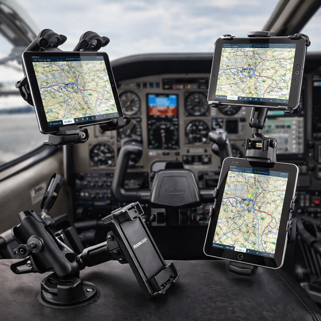 AI Generated Tablet Mounts Collection Image