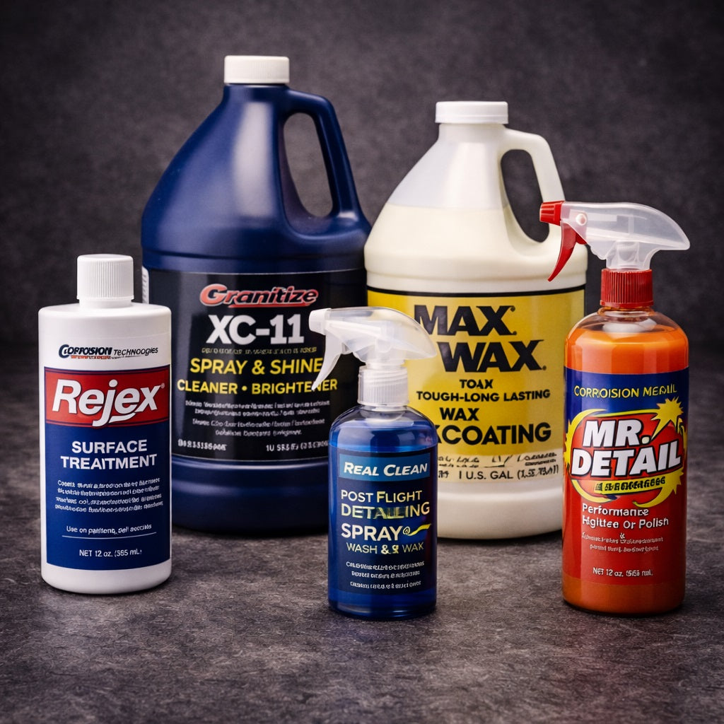 AI Generated Wax and Polishing Compounds Collection Image