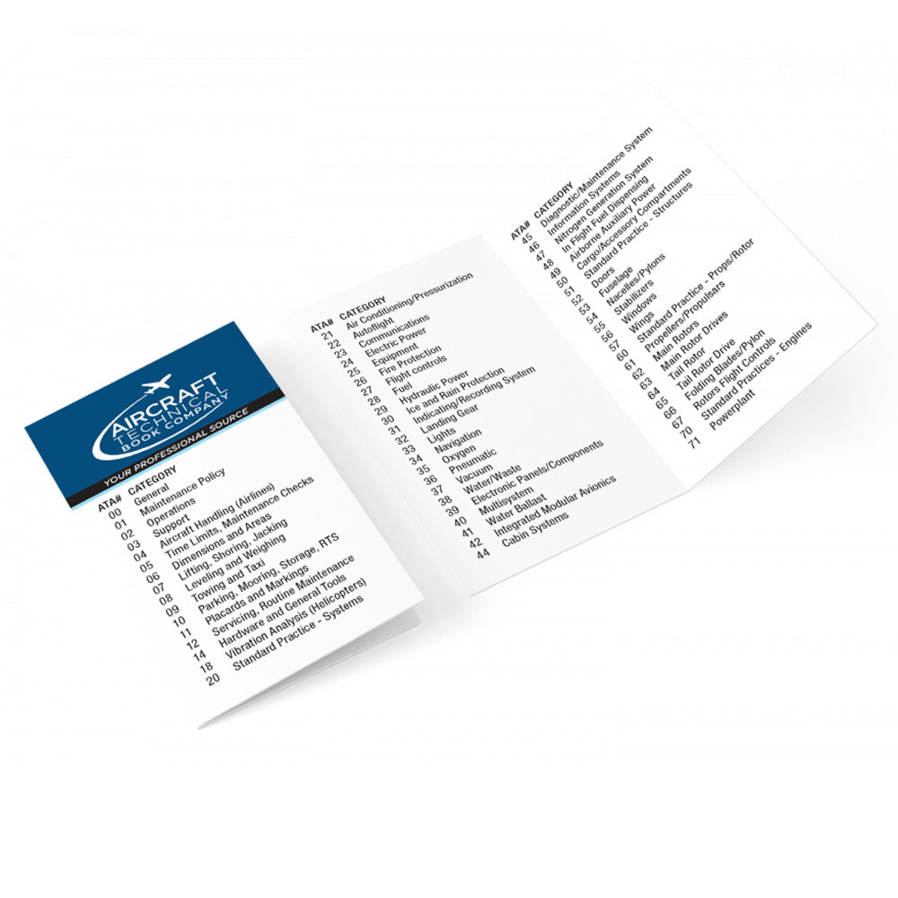 ATA Reference Flash Cards Cards - 100 Pack – Pilots HQ LLC.