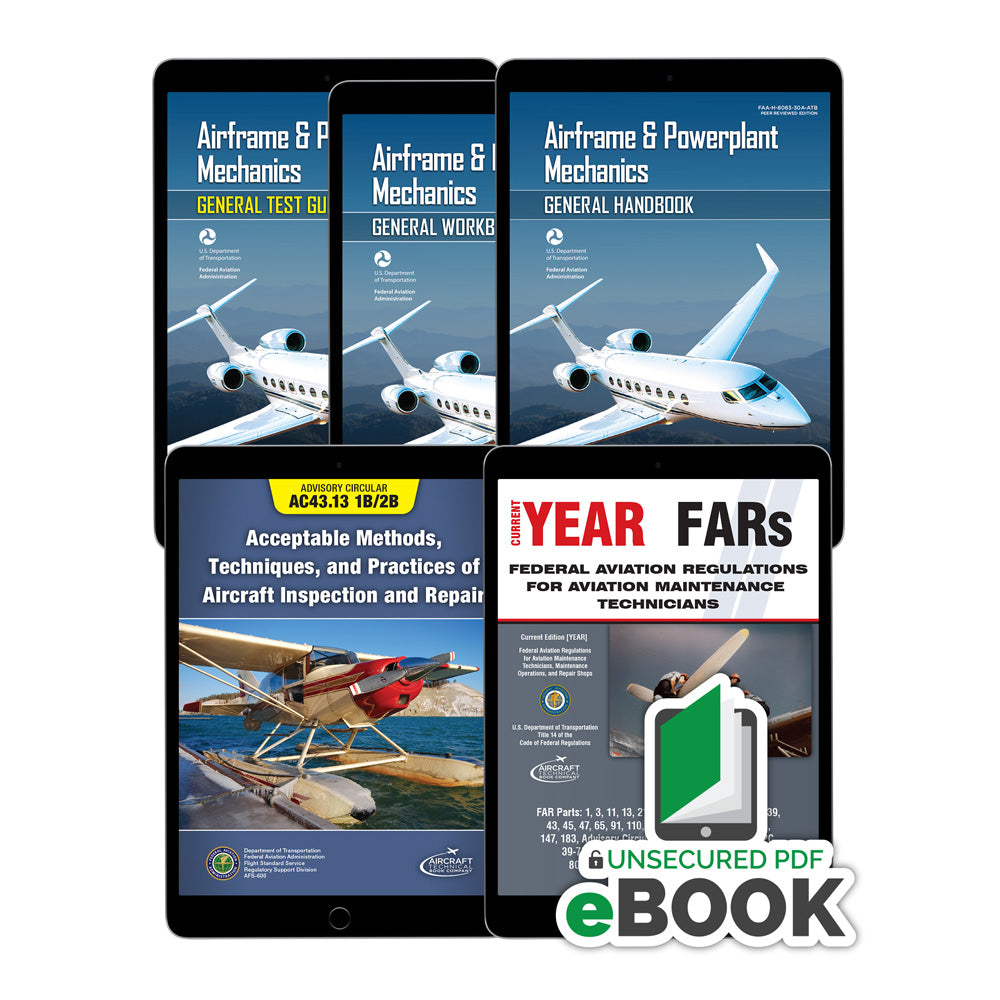ATBC - A&P Student General Kit - eBooks – Pilots HQ LLC.