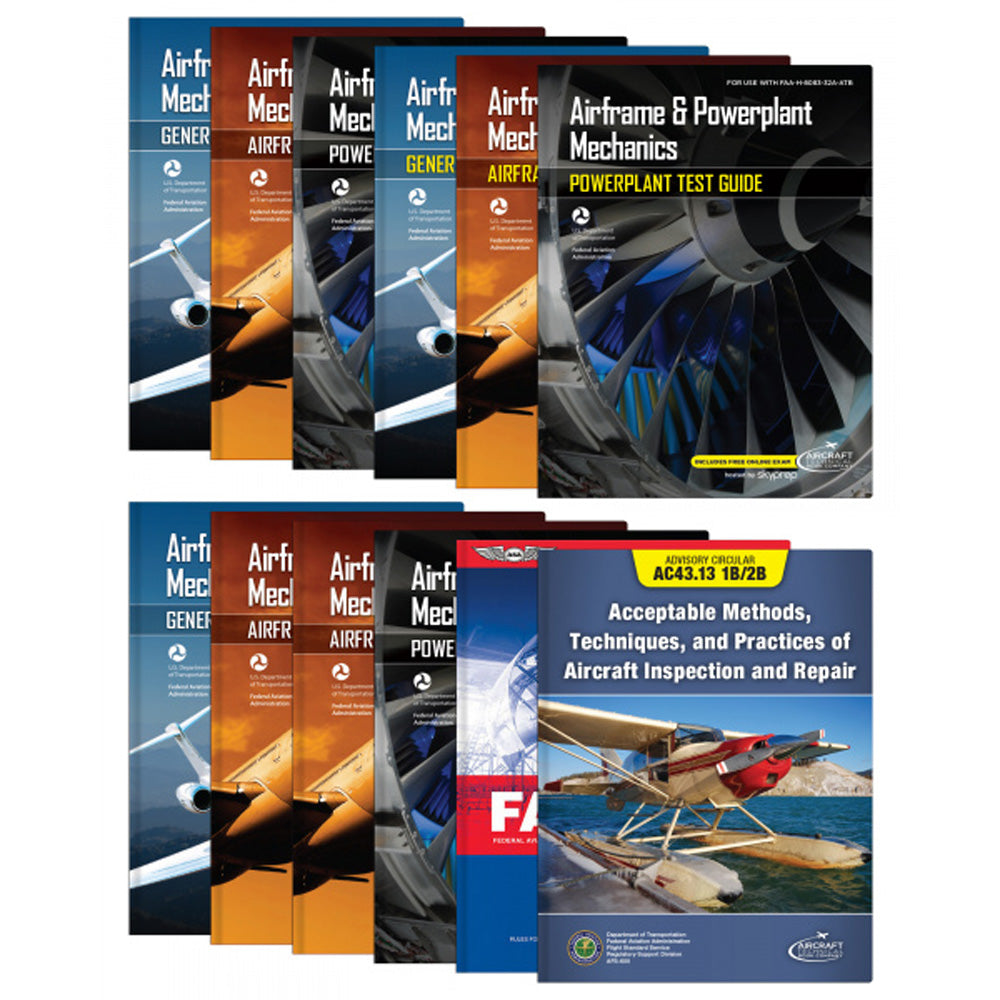 ATBC- A&P / AMT Complete Student Kit – Pilots HQ LLC.