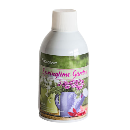 SKILCRAFT Meter Mist 7oz Air Freshener Refill – Springtime Garden Scent