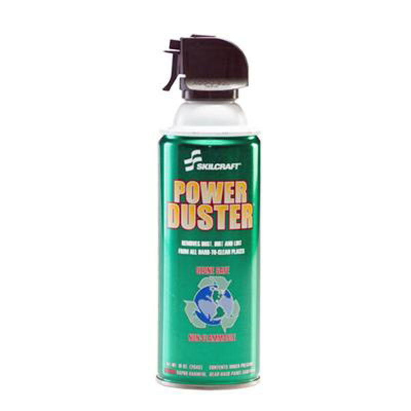 SKILCRAFT Power Duster 152A 10 oz compressed air can