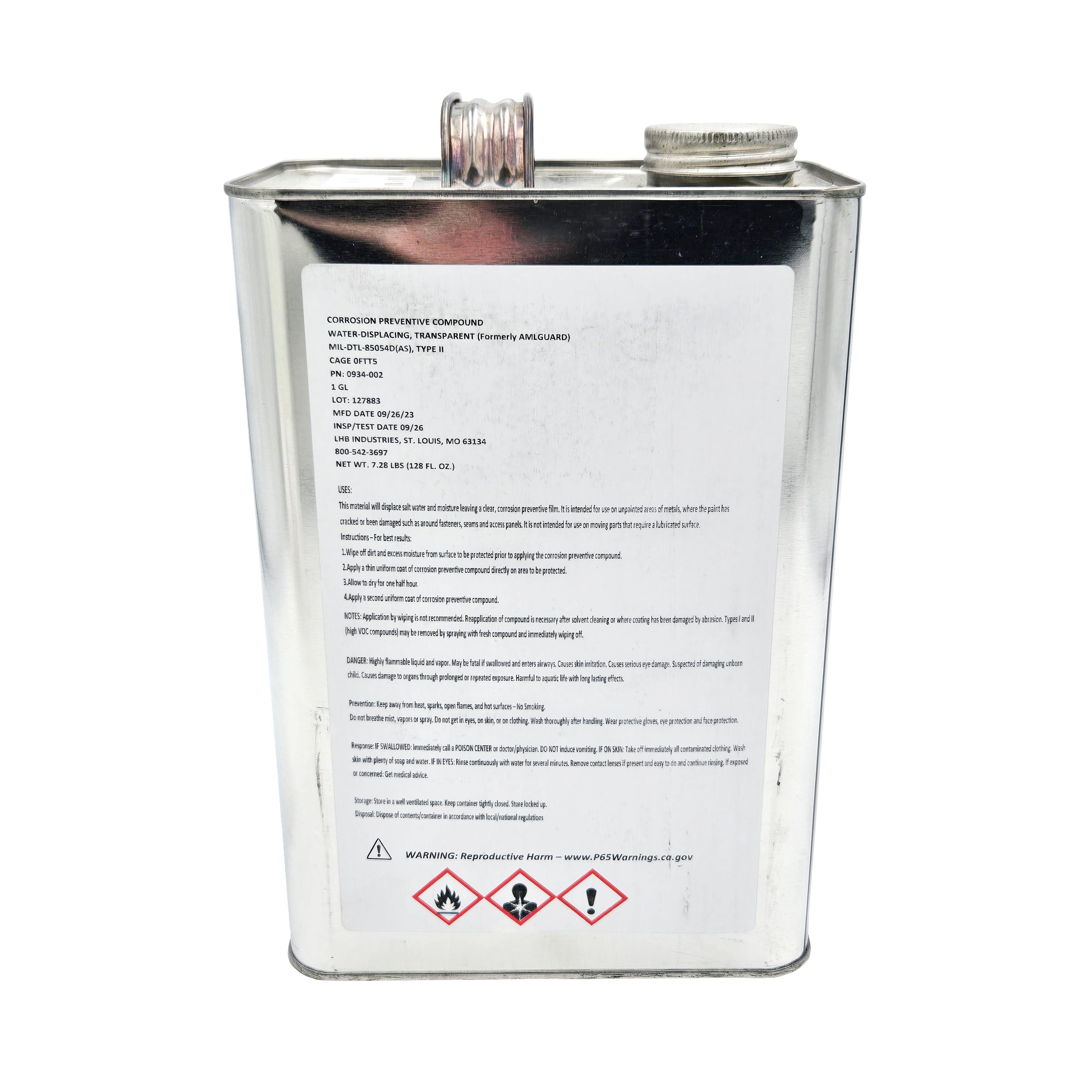 So‑Sure® Liquid CPC – MIL‑DTL‑85054D Quart, Gallon & 5 Gal