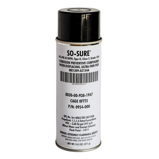 So-Sure® - MIL-PRF-81309H, Type II Corrosion Preventative Compound