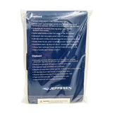 Jeppesen IFR Three-Ring Kneeboard – Back Packaging Showing Features and Info