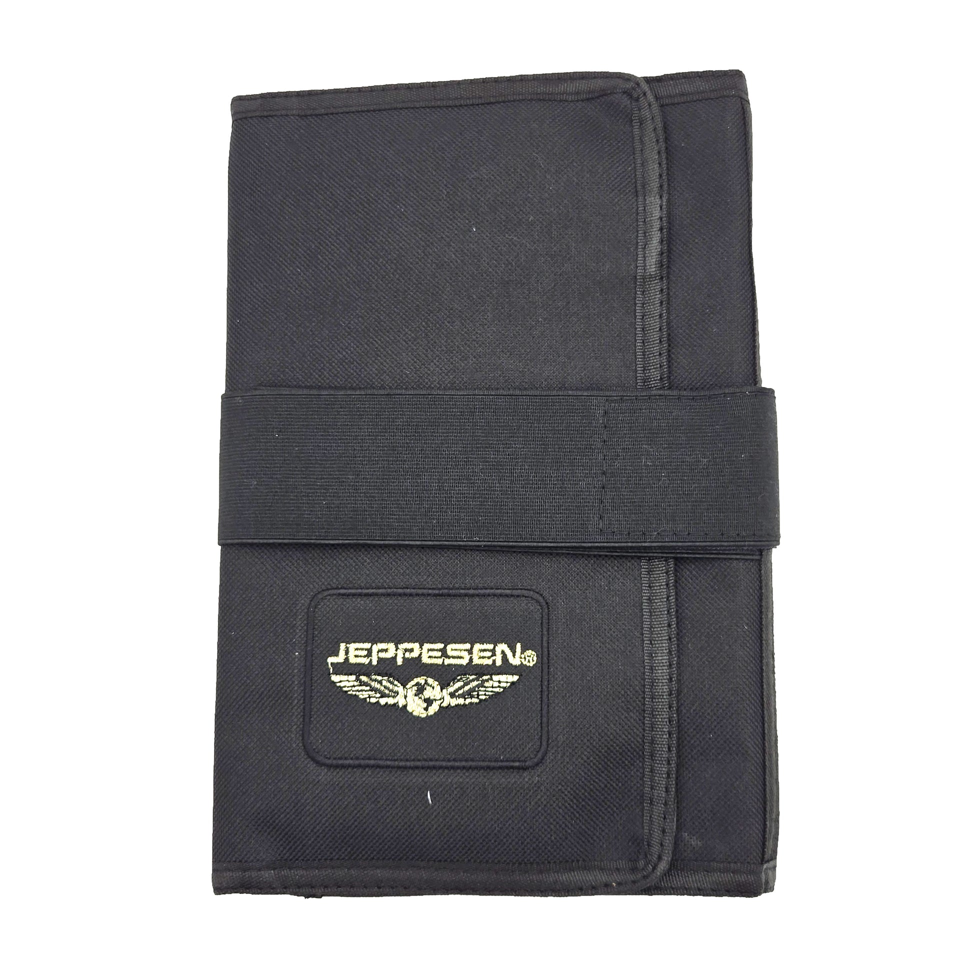 Jeppesen IFR Three-Ring Kneeboard – Front View Unpackaged with Metal Clipboard