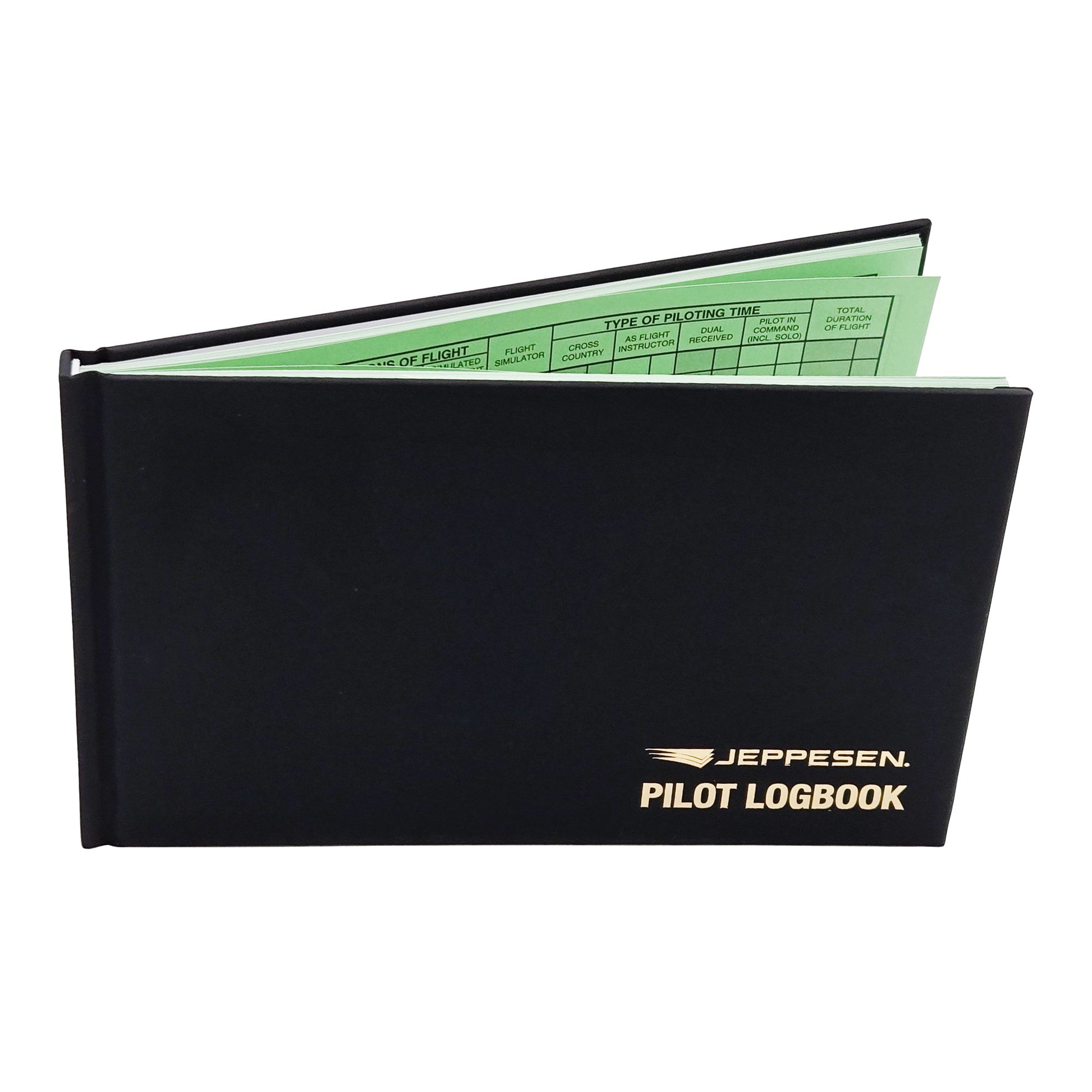 Jeppesen Standard Pilot Logbook front cover - P/N 10001315 | JS506048, essential flight record book for pilots