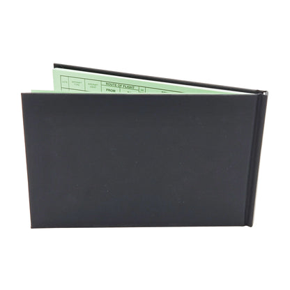Jeppesen Standard Pilot Logbook back cover with product details - P/N 10001315 | JS506048, durable logbook for tracking flight hours