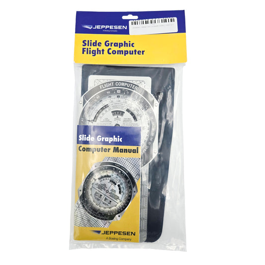 Jeppesen Metal CSG E6B Flight Computer – Front View with Calculation Scales