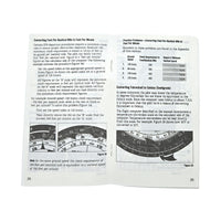 Jeppesen Metal CSG E6B Flight Computer – Instruction Booklet Open to Sample Page