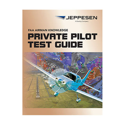 Jeppesen Private Pilot FAA Airmen Knowledge Test Guide – 2024 FAA-S-ACS-6C Study Resource with Sample Questions and Explanations