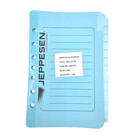 Jeppesen Multitabs Set of 13 – Unpackaged with Product Label