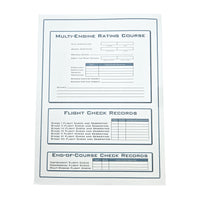 Jeppesen Instrument Commercial Record Folder – Back Cover with Additional Info
