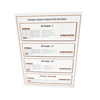 Jeppesen Private Pilot Record Folder – Endorsements & Instructor Notes Page