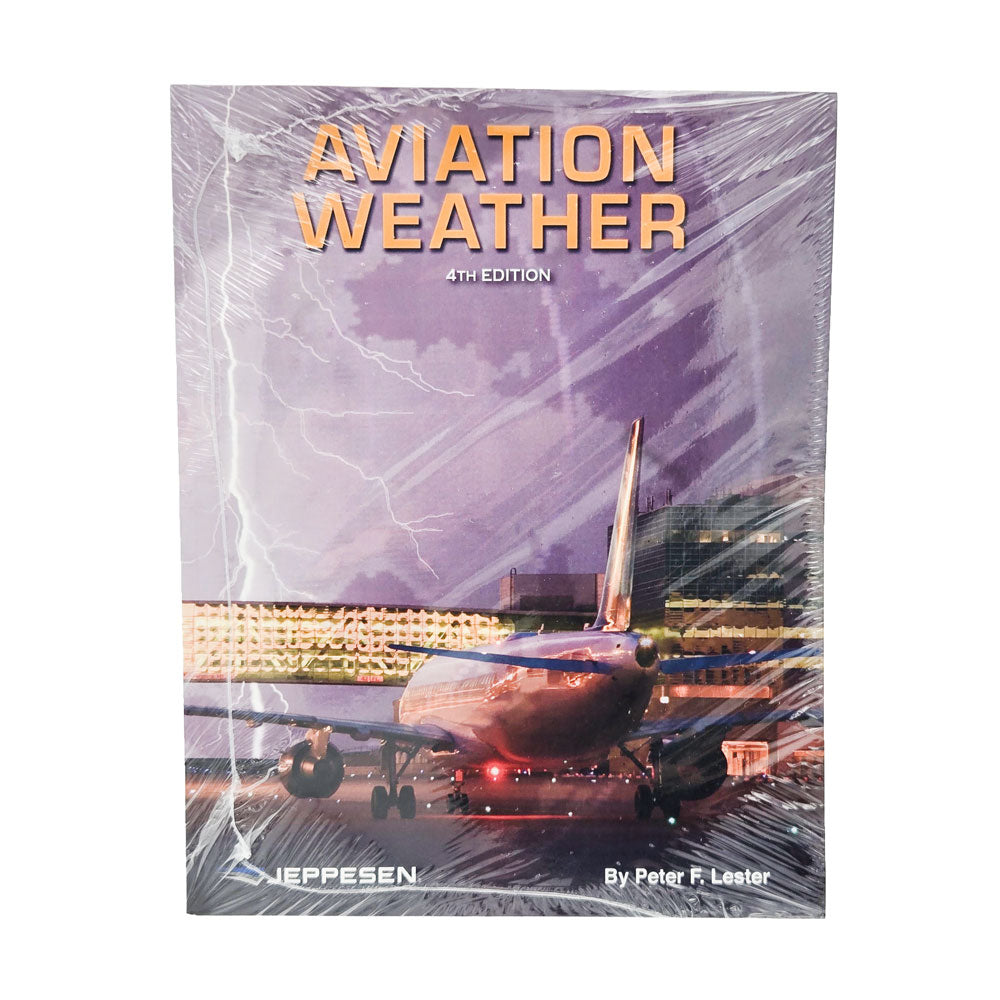 Jeppesen Aviation Weather Book – Front Cover with Title and Cloud Imagery