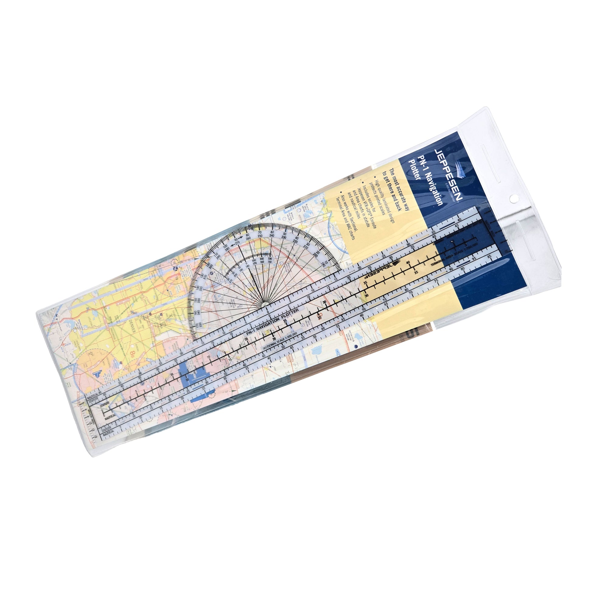 Jeppesen Private Pilot Kit – PN-1 Navigation Plotter for VFR Navigation