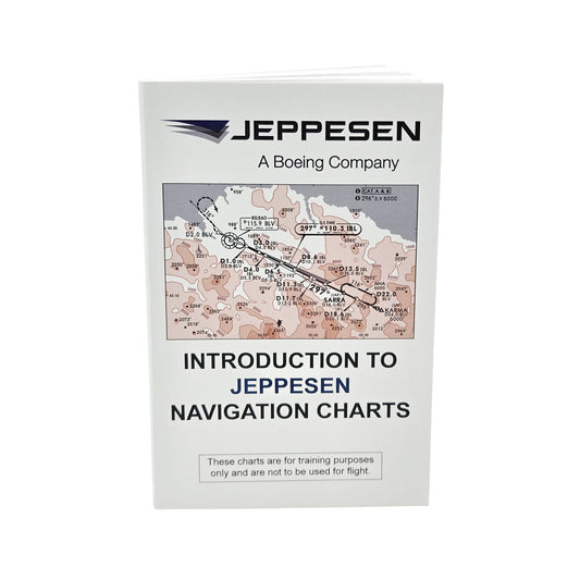 Jeppesen Introduction to Navigation Charts – Front Cover with Title and Graphics