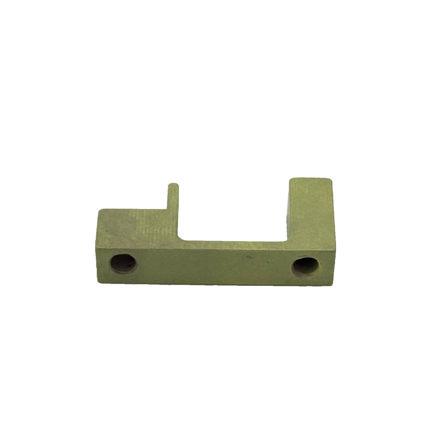 Bottom view of Beechcraft Chair Actuator Guide 102-530074-5 laying flat