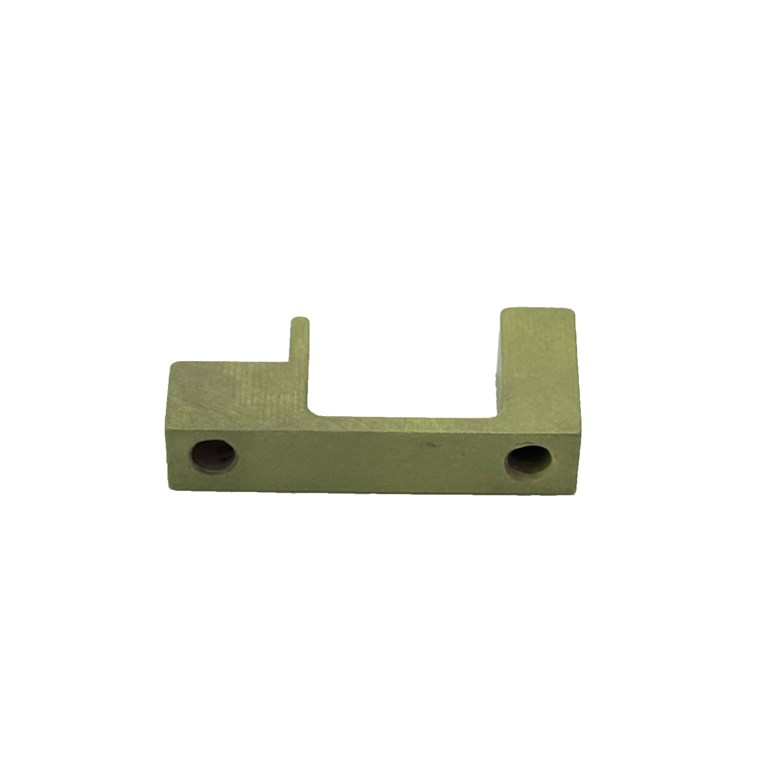 Bottom view of Beechcraft Chair Actuator Guide 102-530074-5 laying flat
