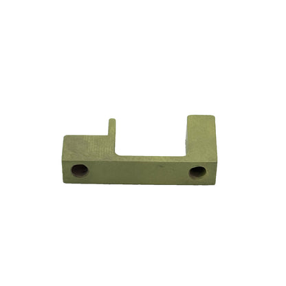 Bottom view of Beechcraft Chair Actuator Guide 102-530074-5 laying flat