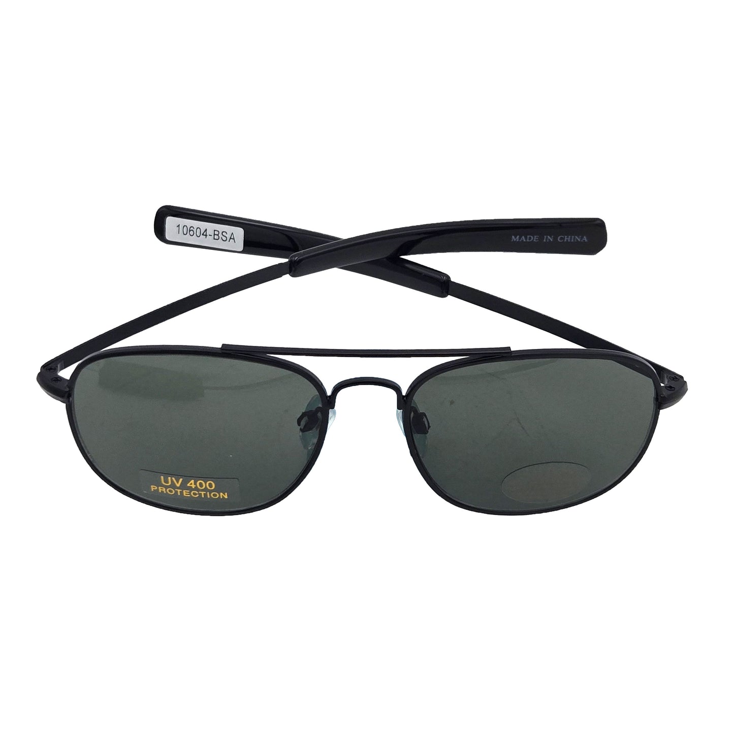 G.I. Type MIL-STD 105 Aviator Sunglasses Black-Smoke 52mm - sleek black frame aviator sunglasses