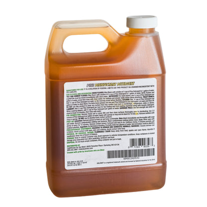 SKILCRAFT® 19.9% Pine Oil Disinfectant Cleaner – Usage Directions and Safety Information Back Label