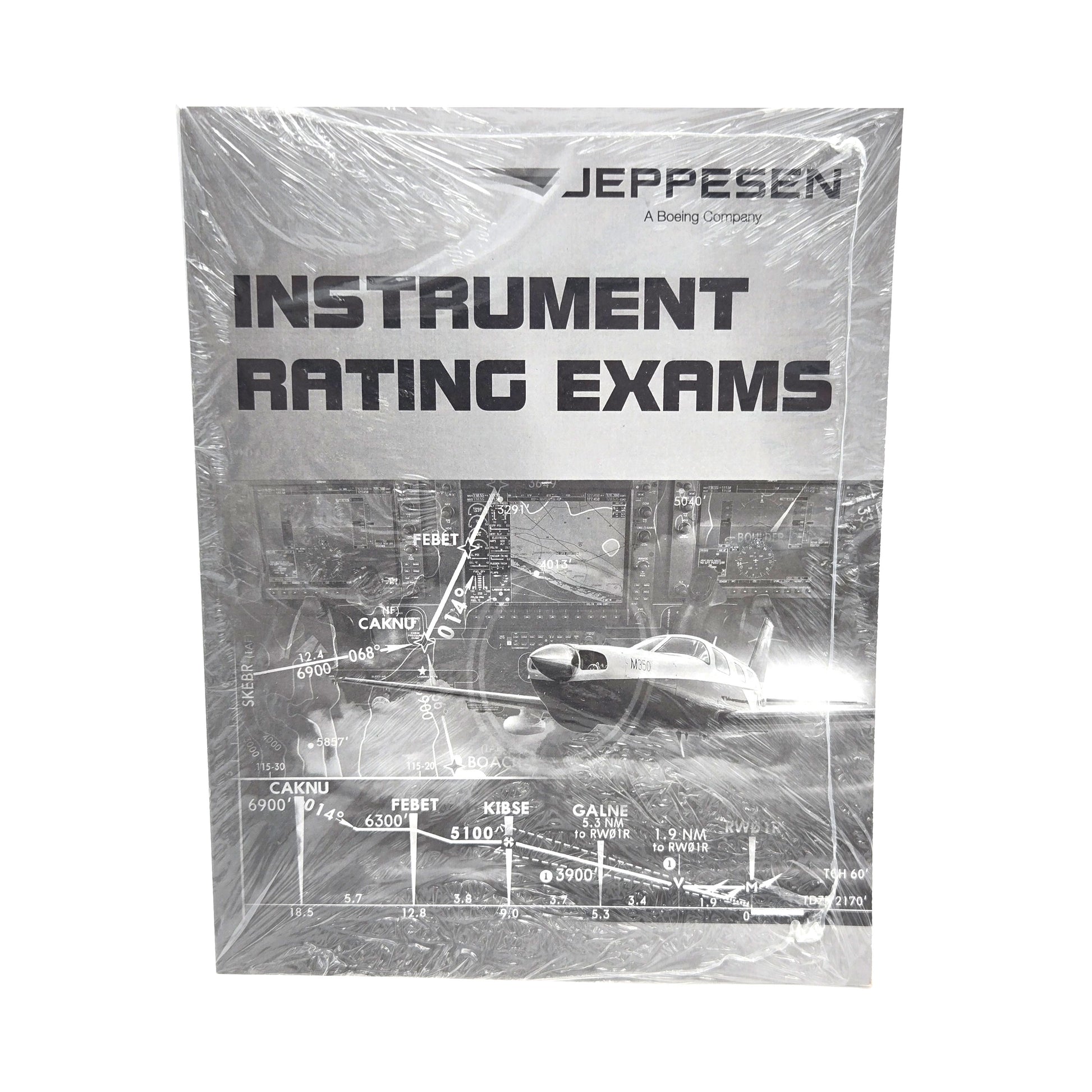 Jeppesen Instrument Rating Exam Package – Front Cover with Title and Edition Details