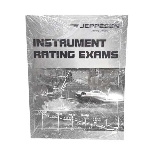 Jeppesen Instrument Rating Exam Package – Front Cover with Title and Edition Details