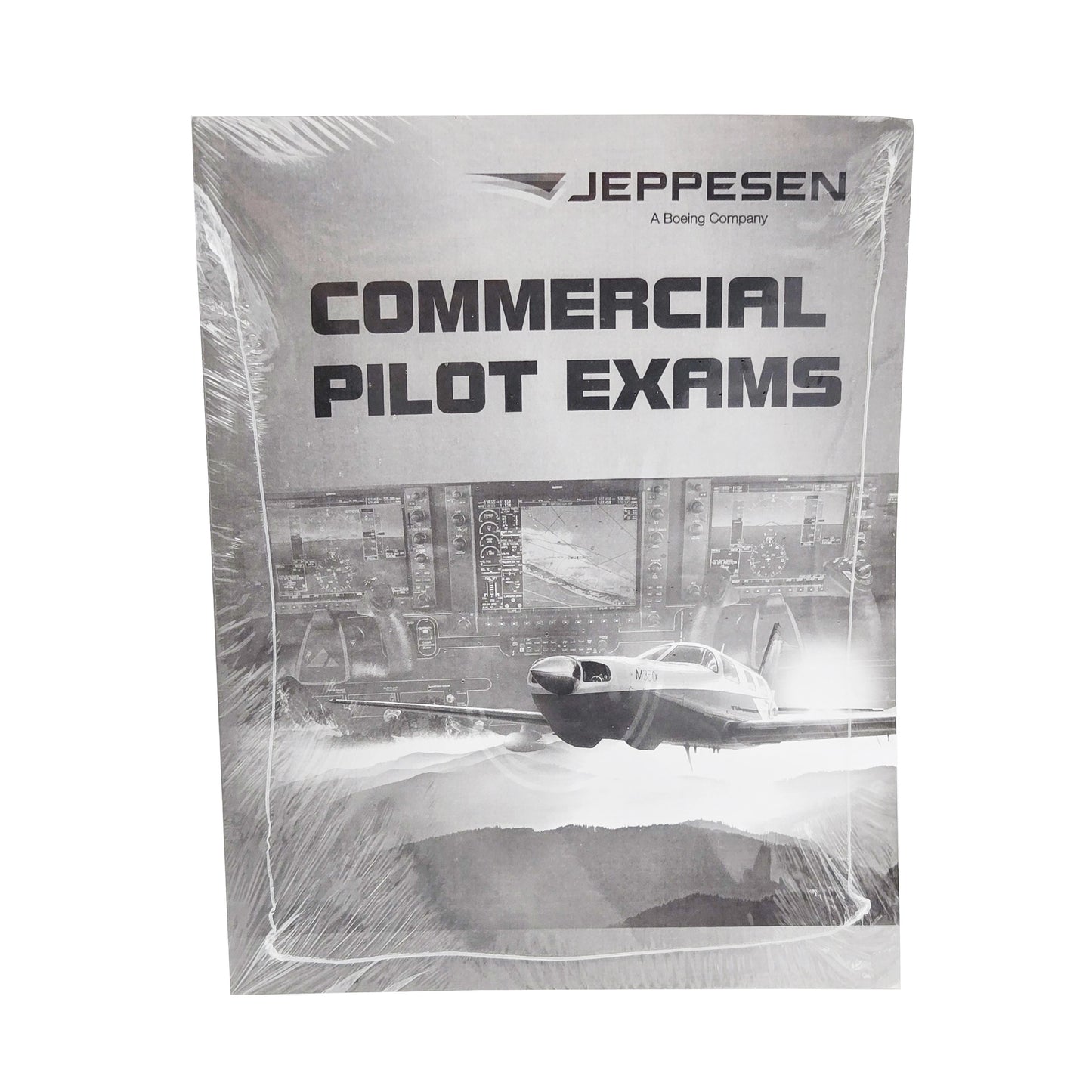 Jeppesen Commercial Pilot Exam Package – Front Cover with Title and Edition Details