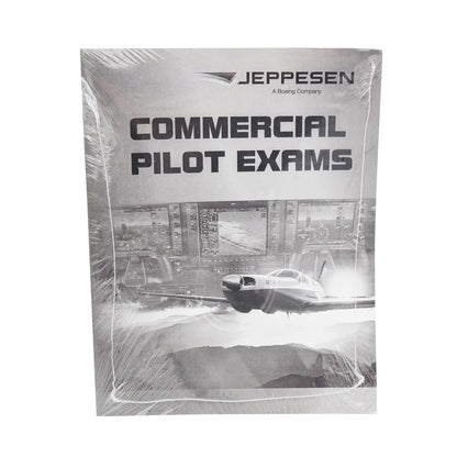 Jeppesen Commercial Pilot Exam Package – Front Cover with Title and Edition Details