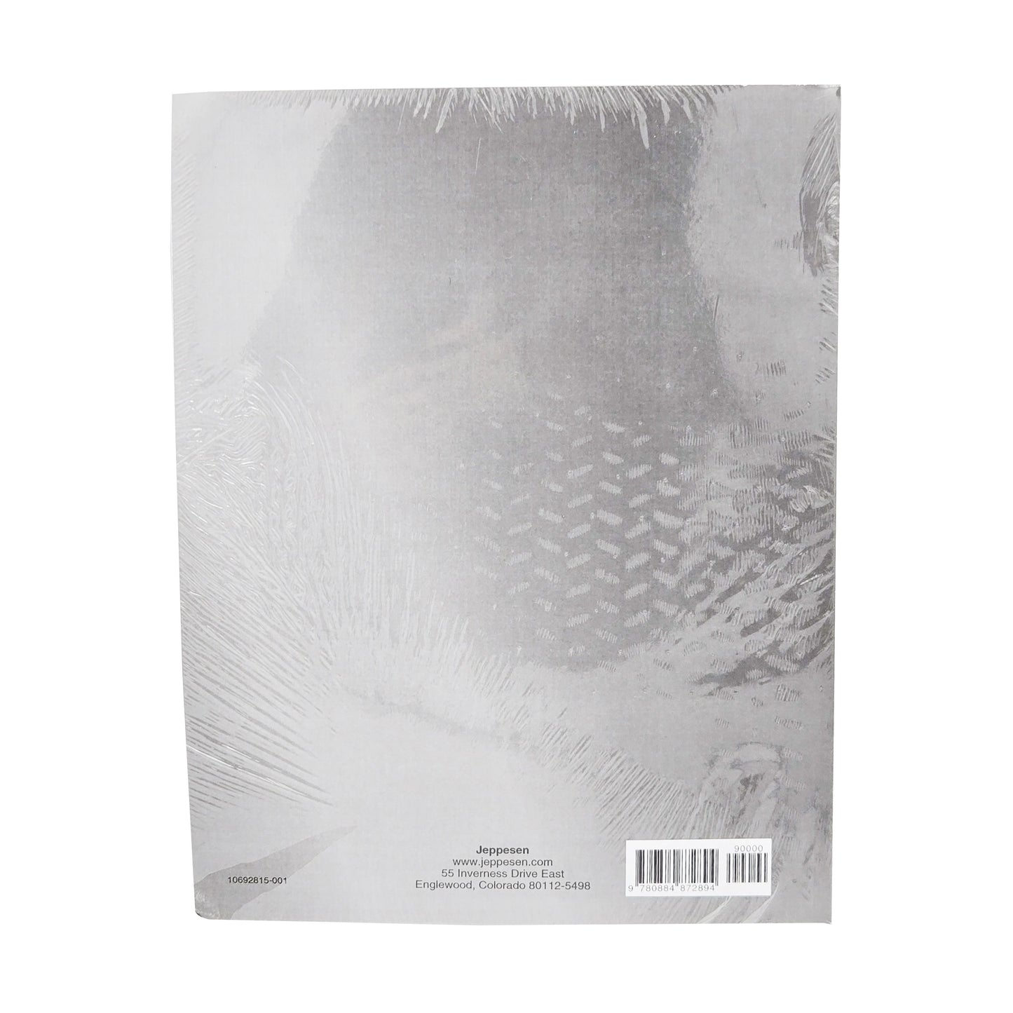 Jeppesen Commercial Pilot Exam Package – Back Cover Showing Contents and Information