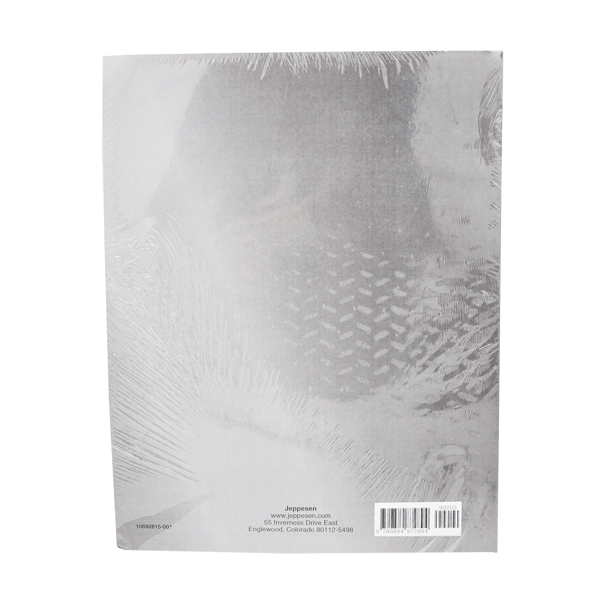 Jeppesen Commercial Pilot Exam Package – Back Cover Showing Contents and Information