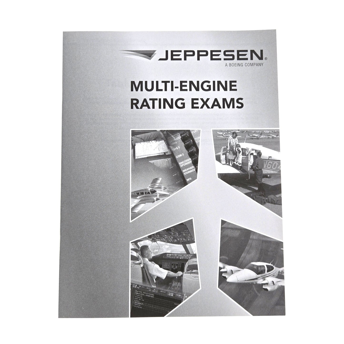 Jeppesen Multi-Engine Stage and EOC Exams Booklet – Front Cover with Title and Edition
