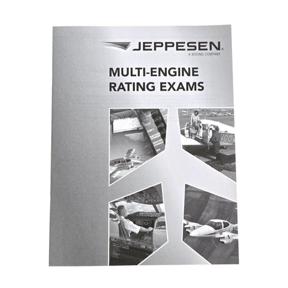 Jeppesen Multi-Engine Stage and EOC Exams Booklet – Front Cover with Title and Edition